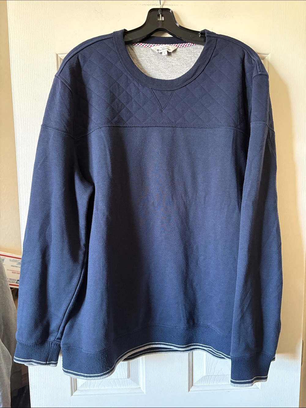Ben‎ Sherman Dark Navy Blue Sweatshirt Size XL